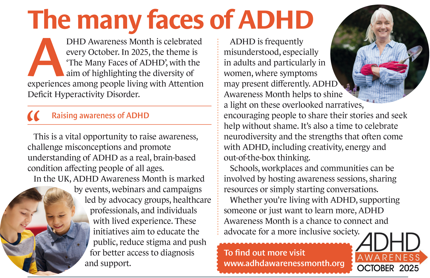 The many faces of ADHD OctNov25